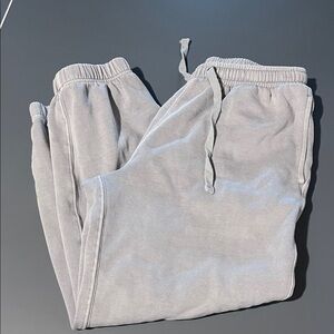 Aeropostale blueish gray wash Jogger Sweatpants